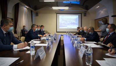 Встреча с руководством Иркутской области с обсуждением путей развития энергетики региона